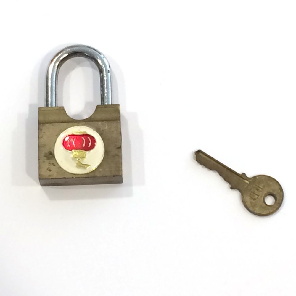 Big Brass Padlock with key, Heavy Duty Padlock